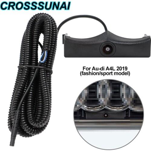 For Au-di A4L 2019 (fashion/sport model) Frontview HD Special For Car Logo Front View Camera CCD Night Vision Camara Para Auto