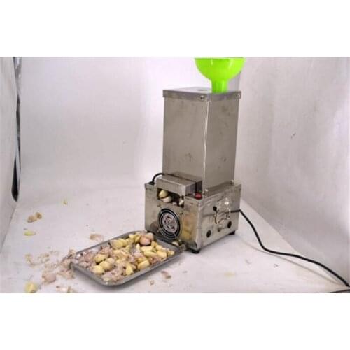 Stainless steel Hotel Use Mini Garlic Peeler Restaurant Electric Garlic Dry Peeling Machine