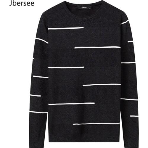 Jbersee Men Cashmere Sweater Men Knitted Pullover Men Casual O-neck Long Sleeve Warm Autumn Winter Sweater Brand Pull Homme