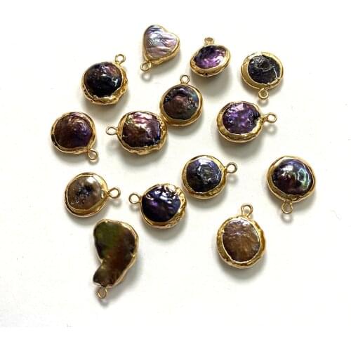 Beautifully Reproduced Irregular Shape Pearl Pendant Chinese Classic Fashion Oriental Beauty Temperament Holiday Handmade Charm