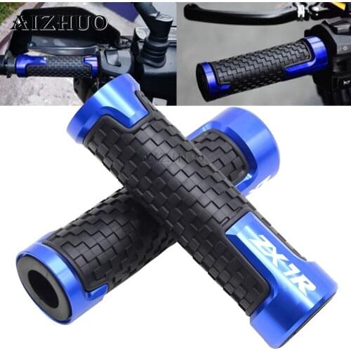 7/8"22mm Motorcycle Accessories Handlebar Grips Handle Bar Hand Bar Motorbike For KAWASAKI ZX7R ZX 7R ZX-7R 1989-2003