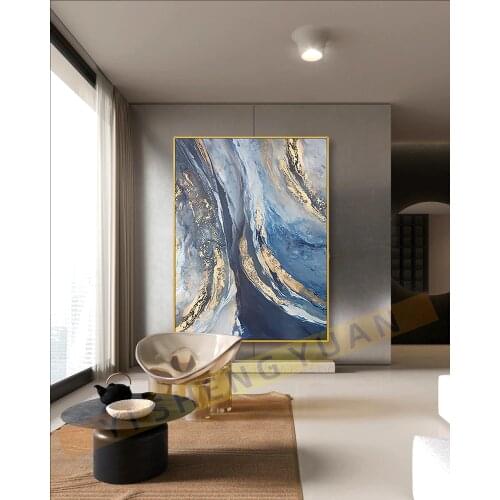 100% Hand Painted Wall art Picture Abstract landscape oil painting handmade for Living room bedroom home decor Artwork