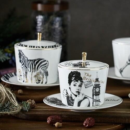 Germany guci Birds Nest Stewing Cup Ceramic Steaming Cup with Cover and Steaming Soup Steaming Cup with Two Ears and Wings Cup