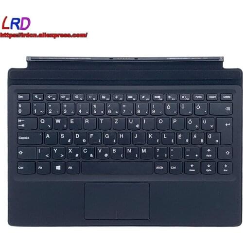 New Original HU Hungarian Portable Mini Base Folio Keyboard Case for Lenovo Ideapad Miix 510 -12IKB -12ISK Tablet 5N20N21176