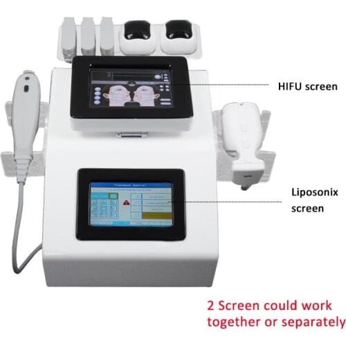 2021 new Portable high intensity focused ultrasound Liposonic cellulite reduction body slimming Fat Burning Machi