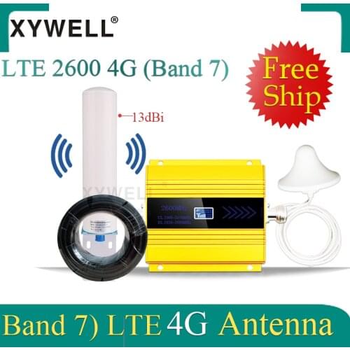 2600mhz 4G Signal Booster FDD LTE 2600mhz Band7 4G Mobile Signal Booster LTE 2600 4G Network Cellular Signal Repeater 4g Antenna