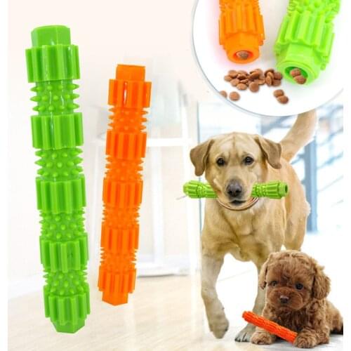 Pet Dog Chew Toy Dog Accessories Soft Rubber Teeth Cleaning Toys Aggressive Chewers Food Treat Dispensing Toys for Small Dogs