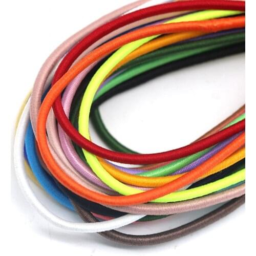 10 M/lot 2.5mm Elastic Round Elastic Band Round Elastic Rope Rubber Band Elastic Line Diy Sewing Accessories Wholesale
