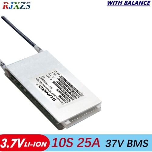 10S 25A bms new Li-ion 48V large high current BMS PCM for electric bike electric device