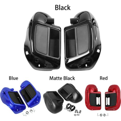 Lower Vented Leg Fairing Glove Box For Harley Touring Models Road King Street Electra Glide Ultra FLTR FLHX FLHT FLHR 2014-2020