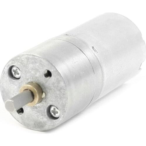 CNIM Hot 300RPM DC 12V 0.03A High Torque Gear Box Electric Speed Reduce Motor Silver
