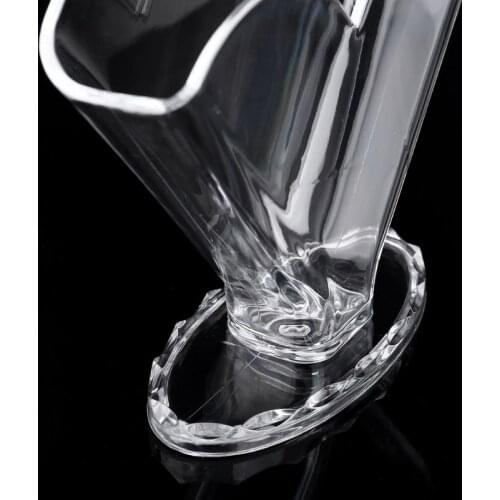 94PF Napkin Holder Household Transparent Acrylic Box For Napkins Home Hotel Creative Acrylic Tissue Box Storage Rack