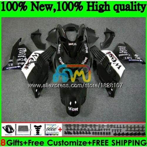 Injection For KAWASAKI ZZR1400 ZX 14R ZX-14R 24BS.24 ZX14R 12 13 14 15 16 17 2012 2013 2014 2015 2016 Black west 2017 Fairing