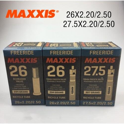 MAXXIS 26 inner Tubes 26/27.5x2.2/2.5 27.5x2.5/2.6/2.8/3.0 29x2.5/2.6/2.8/3.0 29er MTB Bike Freeride Camera Tire Down Hill DH