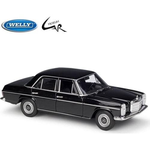 WELLY 1:24 Model Car Simulation Alloy Metal Toy Car Childrens Toy Gift Collection Model Toy Gifts Mercedes Benz 220