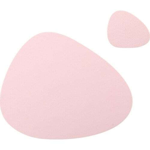 4 PCS Placemats for Table Waterproof Non-Slip Insulation Silicone Place Mat Set Nordic Style Christmas Coaster Cup Mat