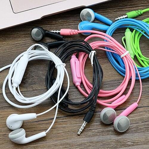 In-Ear Earphone Headset wired Control Stereo Sound supper bass With Mic Sport Earphones for xiaomi MP3 MP4