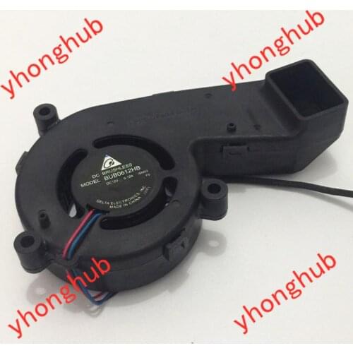 Detla Electronics BUB0612HB SM03 Server Fan DC 12V 0.12A 3-wire