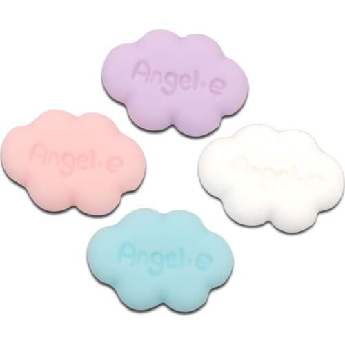 20pcs Mixed Lettering Cloud Resin Crafts Christmas Decoration Flatback Cabochon Embellishment For Scrapbook DIY Accessoris