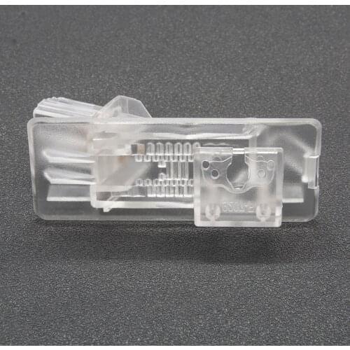 Car Rear View Camera Bracket License Plate Lights Housing For Renault scenic 2/3 Duster Megane 3 Laguna 2/3 Espace 4 Twingo 2/3