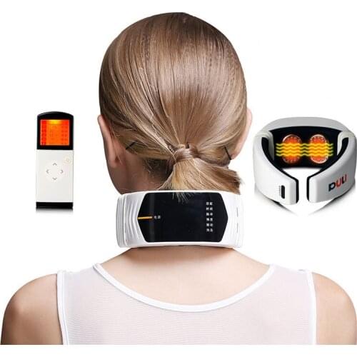Free shipping Multifunctional Cervical Spine Massager Electric Intelligent Charging Neck Meridian Health Fields