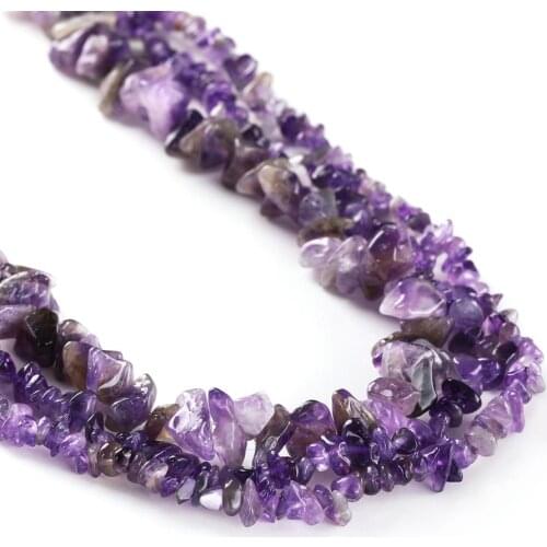 Natural Irregular Stone Beads Agates Crystal Malachites Amethysts For Jewelry Making DIY Bracelet Necklace 35 inch full Strand