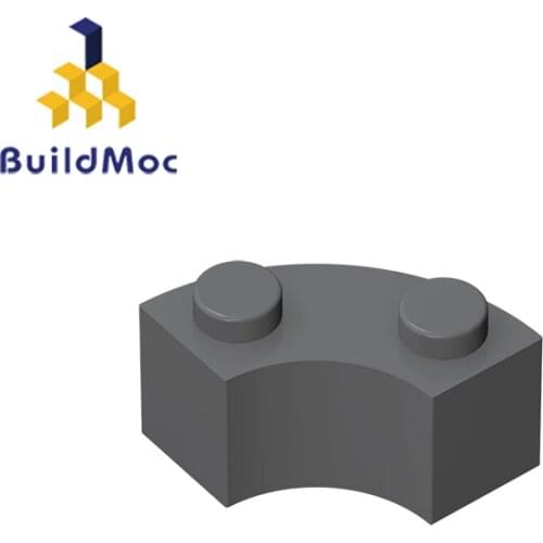 BuildMOC 85080 3063 2x2 curved brick high-techal Changeover Catch For Building Blocks Parts DIY Educatio