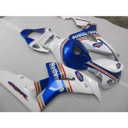 Injection molding ABS plastic fairing kit for Honda CBR1000RR 06 07 white blue fairings set CBR1000RR 2006 2007 FC23