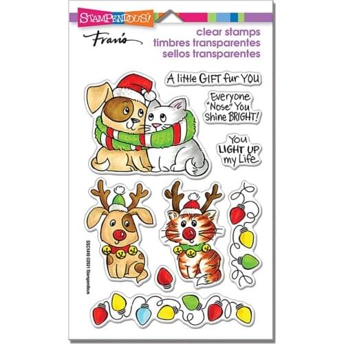 Little animals and lanterns Cutting Dies Stamps Scrapbook Diary Secoration Embossing Template Diy Greeting Card Handmade 2021