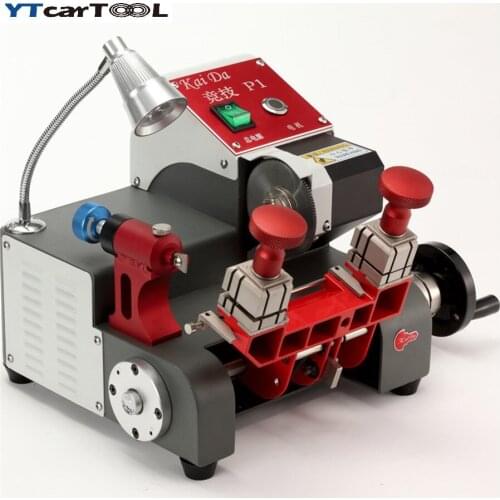 JINGJI P1 Flat Key Cutting Machine Sheet metal stamping welding structure is durable and long-lasting with strong power