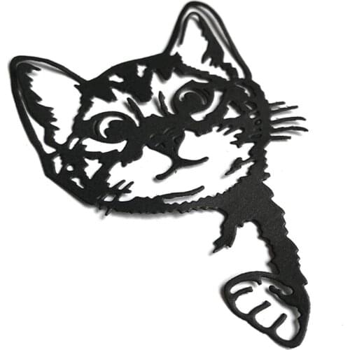 69HC Cat Metal Cutting Dies Stencil Scrapbooking DIY Album Stamp Paper Card Mold Embossing Decor