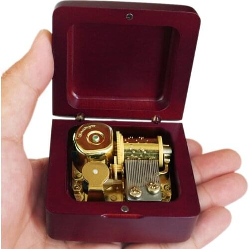 Sinzyo Handmade Wooden Elfen lied Music Box Birthday Gift For Christmas,Birthday,custom engraved music box,personalized gift