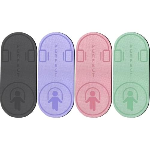 Rope Skipping Floor Mat Shock Absorption Mute Dancing Yoga Pad Non-slip Prevent Injuries High-density and Elastic Soft