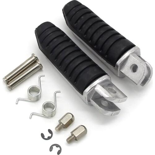Motorcycle Front Footrest Pedals Foot Rest For Suzuki GSX-S750 GSXS750 2015-2016 SV650 SV1000 TL1000 43511-44G10 R 43521-44G10 L