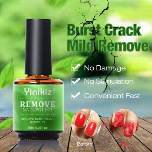 2019 New Nails Art transparent Liquid Degreaser Sticky Remover Liquid Fast Remove Green Health Manicure Nail Art Accessory