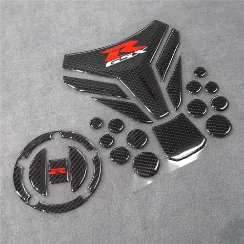 For Suzuki GSXR600 GSXR750 GSXR1000 GSXR 600 750 K6 K7 K8 K9 High Quality 3D Reflective Fuel Tank Pad Gas Cap Pad Sticker Decal