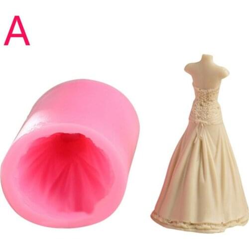 Three-Dimensional Bride Bridegroom Shaped Handmade Silicone Soap Mold DIY Plaster Wedding Decoration Silicone Mold