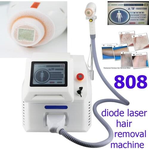 High Power 808nm Diode Laser Painless Hair Removal Machine For All Skin Hair Professional Fast Speed Beauty Salon Machine