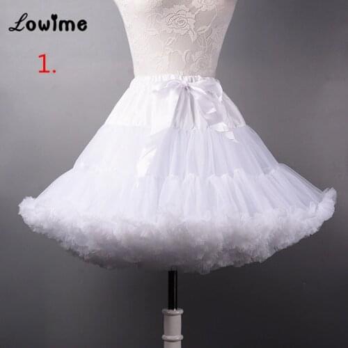 Fast Shipping Lady Girls Party Underskirt Rockabilly Petticoat Dance Short Dress Retro Tutu Underskirt Petticoat Crinoline