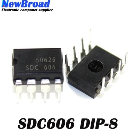 10Pcs SDC606 DIP-8 SDC606P SDC 606 DIP