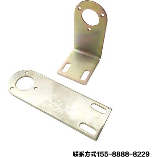 2pcs Encoder Bracket Holder External Diameter 38 Stop 20 Right Angle Flat E6B2 Belt Screw