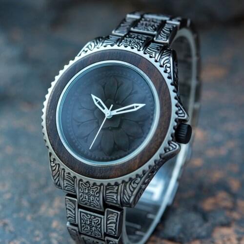 Relogio Masculino Mens Watch BOBO BIRD New Design wooden Alloy Wristwatch Japanese Movement Luxury Timepiece Custom Gift Box