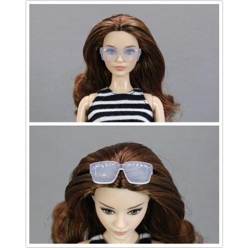 Doll sunglassess white pink red for BB dolls BBI925
