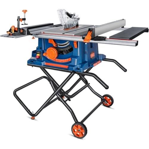 10 Inch Woodworking Multifunctional Table Saw Household Sliding Table Saw Dust-Free Electric Saw Flip Electric Circular Saw