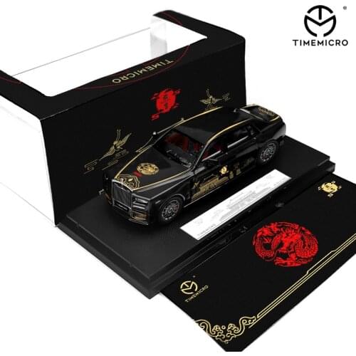 TimeMicro 1:64 Rolls-Royce Phantom BEIJING GUGONG Black Diecast Model Car