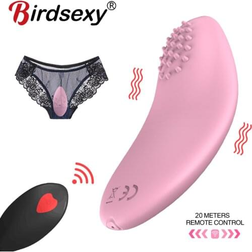 Invisible Wireless Remote Control Vibrator 8 Speed Wearable Clitoral Stimulator Panties Vibrating Eggs Adult Sex Toys For Couple