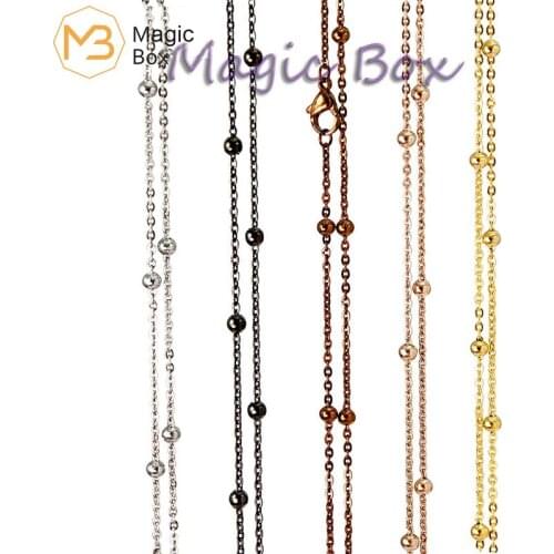 Stainless steel necklace Station chain photo floating locket necklace glass memory locket necklace