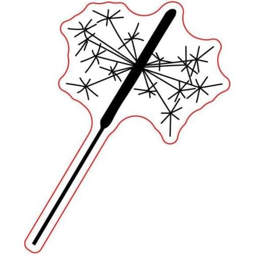 Dandelion Transparent Clear Silicone Stamp/Seal for DIY scrapbooking/photo album Decorative clear stamp ST0929