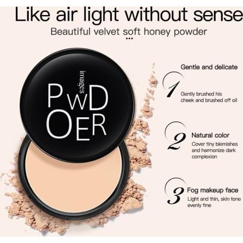 2 Colors Makeup Powder Loose Finish Powder Waterproof Matte Finish Oil-control Professional Face Cosmetics Create Perfect Finish