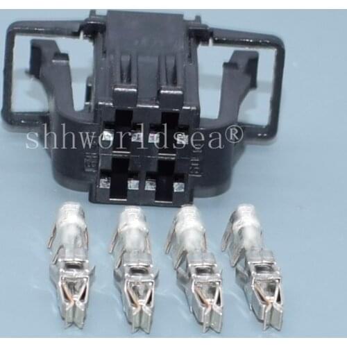 Shhworldsea 4Pin 2.8MM Auto Taillight Plug Plug 1J0 972 722 Unsealed cable Connector Socket 1J0972722